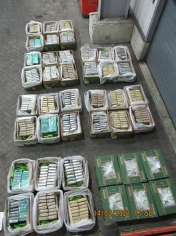 Police seize record-breaking £184 million of cocaine in banana boxes in Tottenham