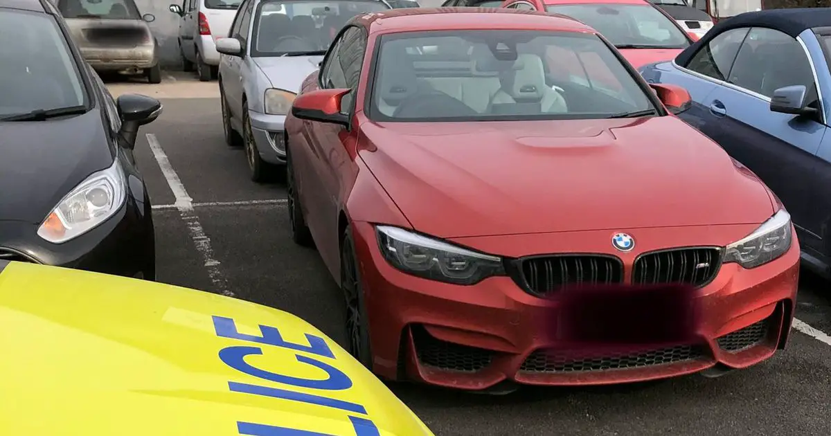 BMW driver from London 'walking home' after car seized in Gloucestershire