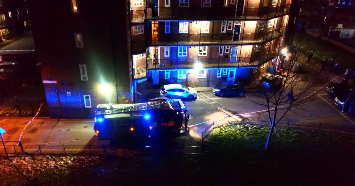 Explosion heard on London estate as 'window and door' blown out of flat in blast