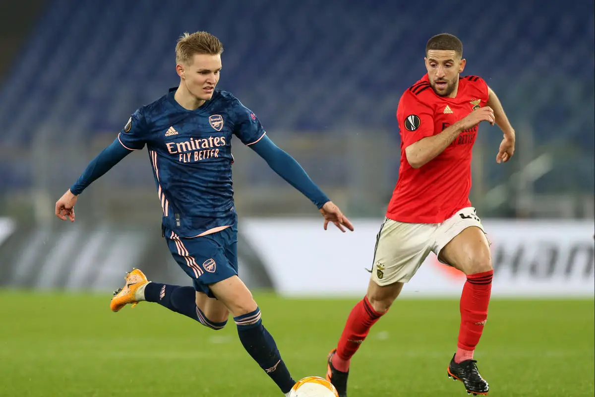 Arsenal fans right to be excited about Martin Odegaard as playmaker shines despite frustrating Benfica draw