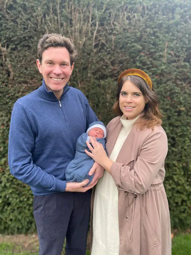 Princess Eugenie and Jack Brooksbank reveal baby boy's name in cute message