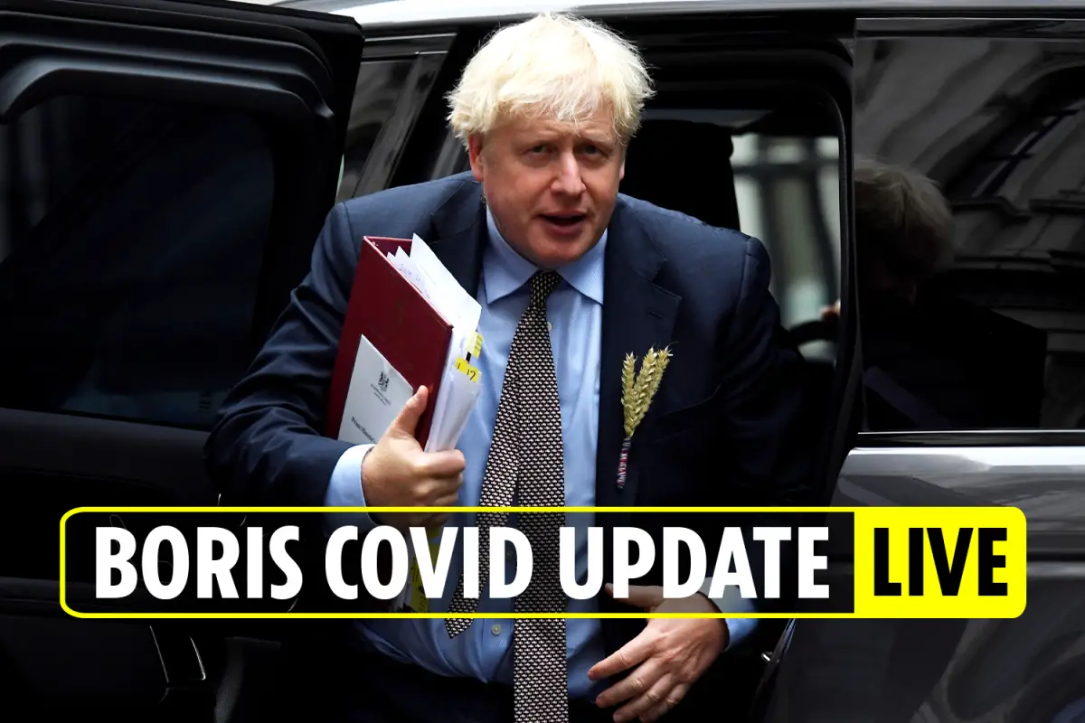 Boris Johnson speech LATEST - Lockdown roadmap update at 3.30pm today with new Covid rules on 'rule of six' and pubs