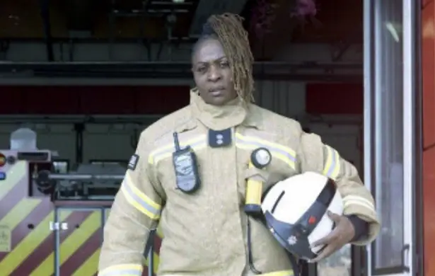 Ms Jones said it was tough being a Black woman in the fire brigade