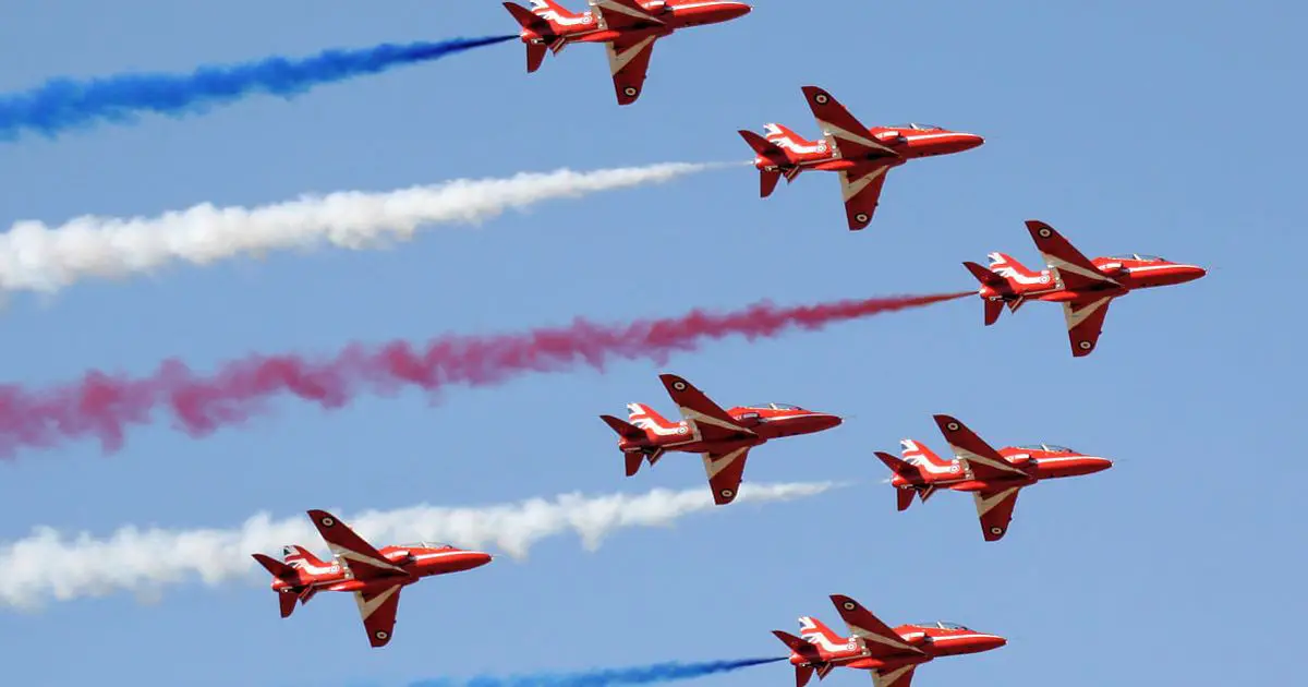 Red Arrows to fly over Hertfordshire today - this is when and where you can see them