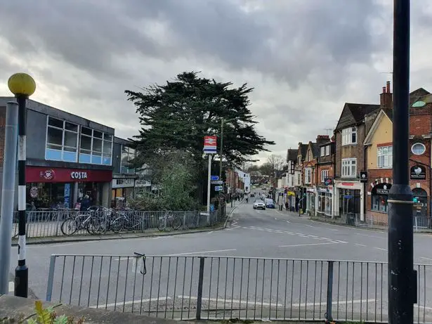 View of Harpenden from the station