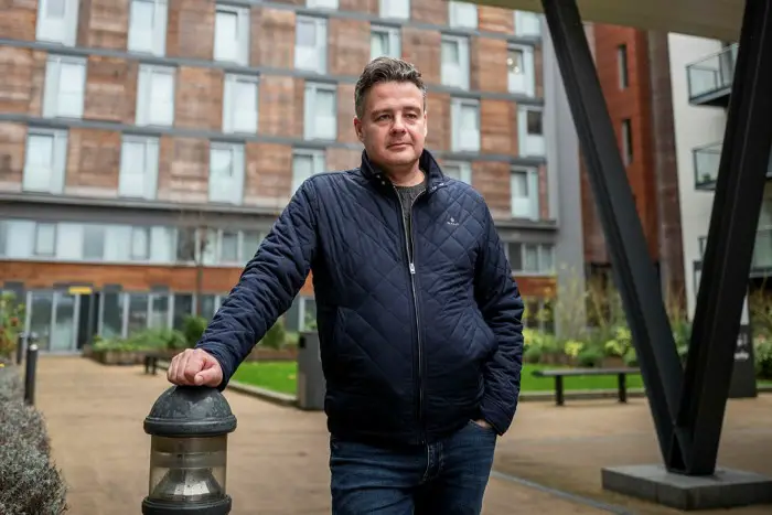 Airport worker Adrian Gill, who bought his flat at the High Point Village development in west London in 2012, said: ‘You are not a homeowner, you are little more than an inmate’