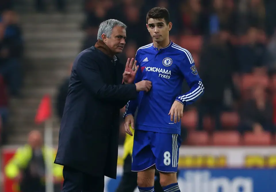 Oscar played a pivotal role in Chelsea’s 2014/15 Premier League triumph under Mourinho