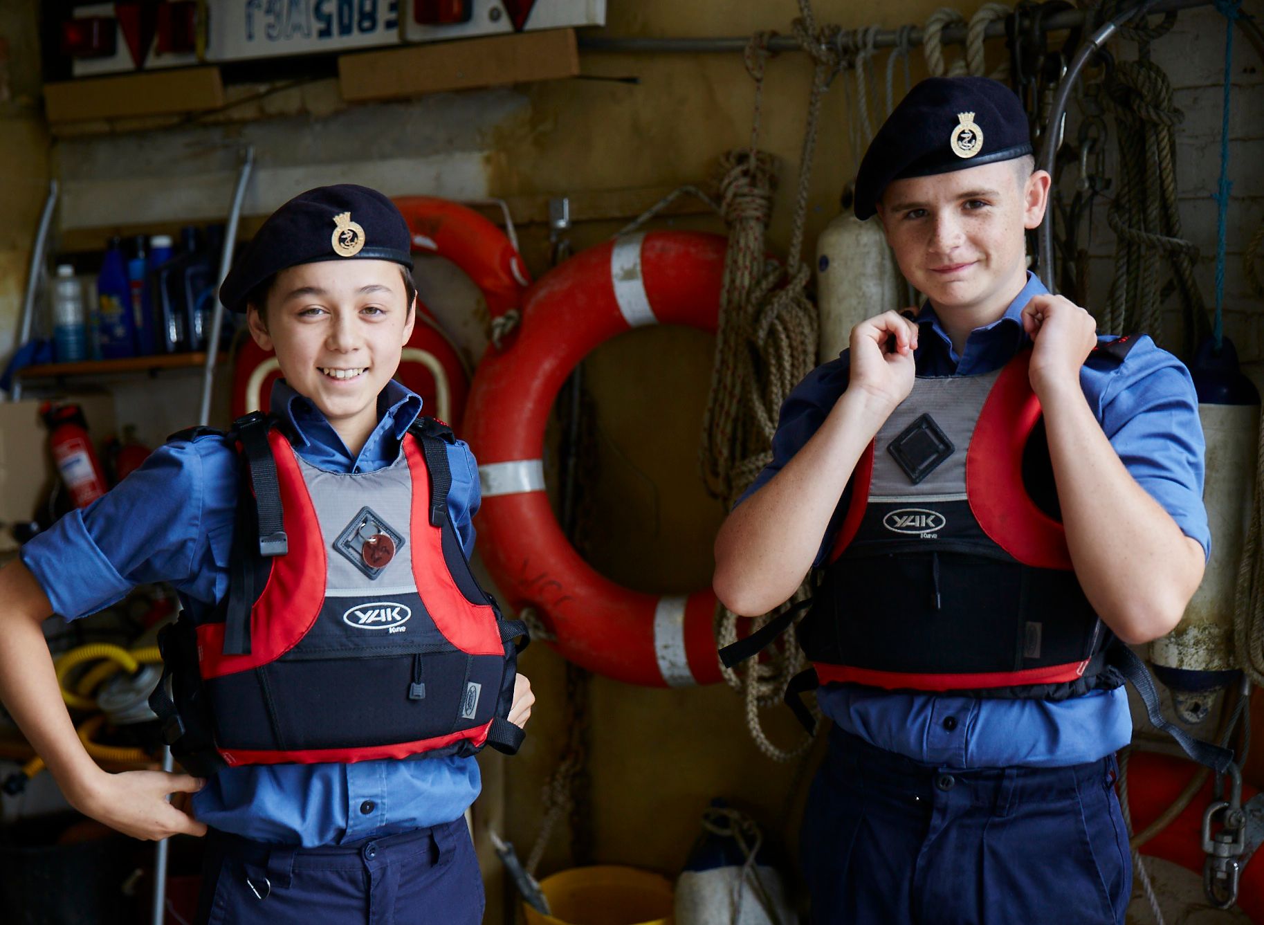 Farnham Sea Cadets receive donation to help renovate building