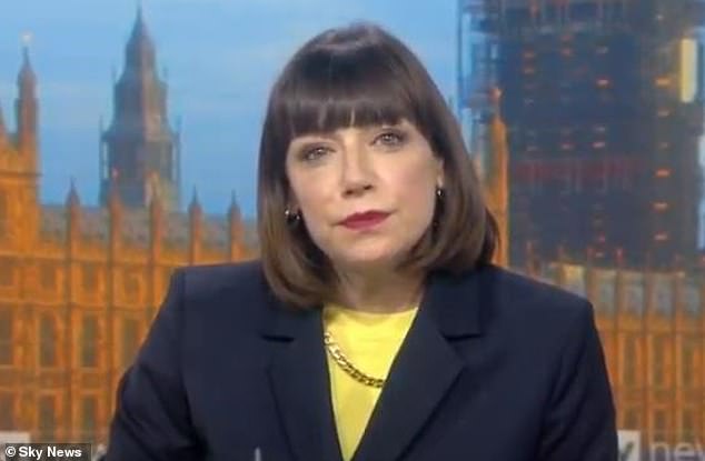 Beth Rigby returns to Sky News after three-month ban for breaking Covid rules at Kay Burley's birthday