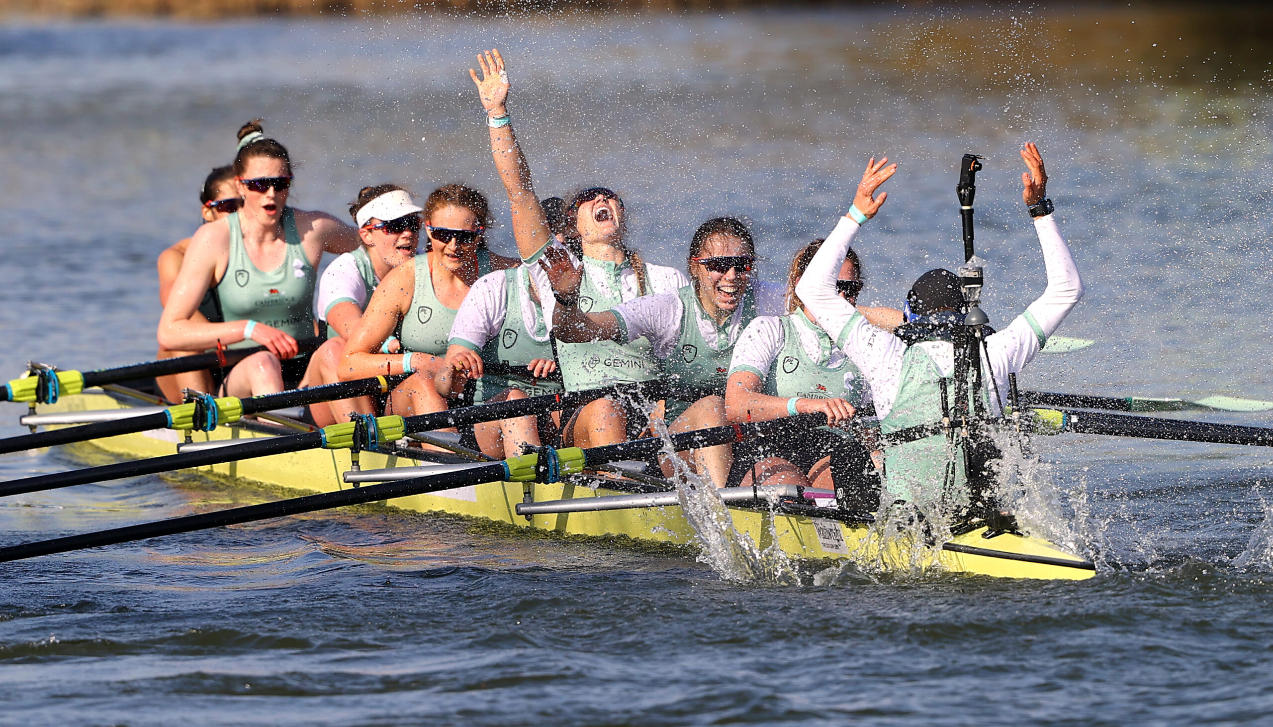 Cambridge earns double victory in first Boat Race held outside London since Second World War