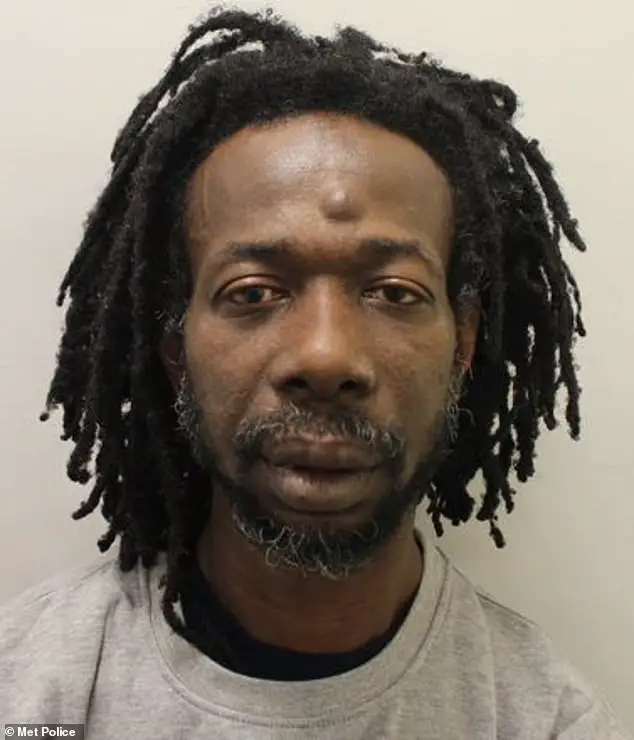 Michael Aidoo (pictured above), 44, refused to pay a fare when boarding the bus on Queens Road in Peckham, south London, on February 13, a court heard