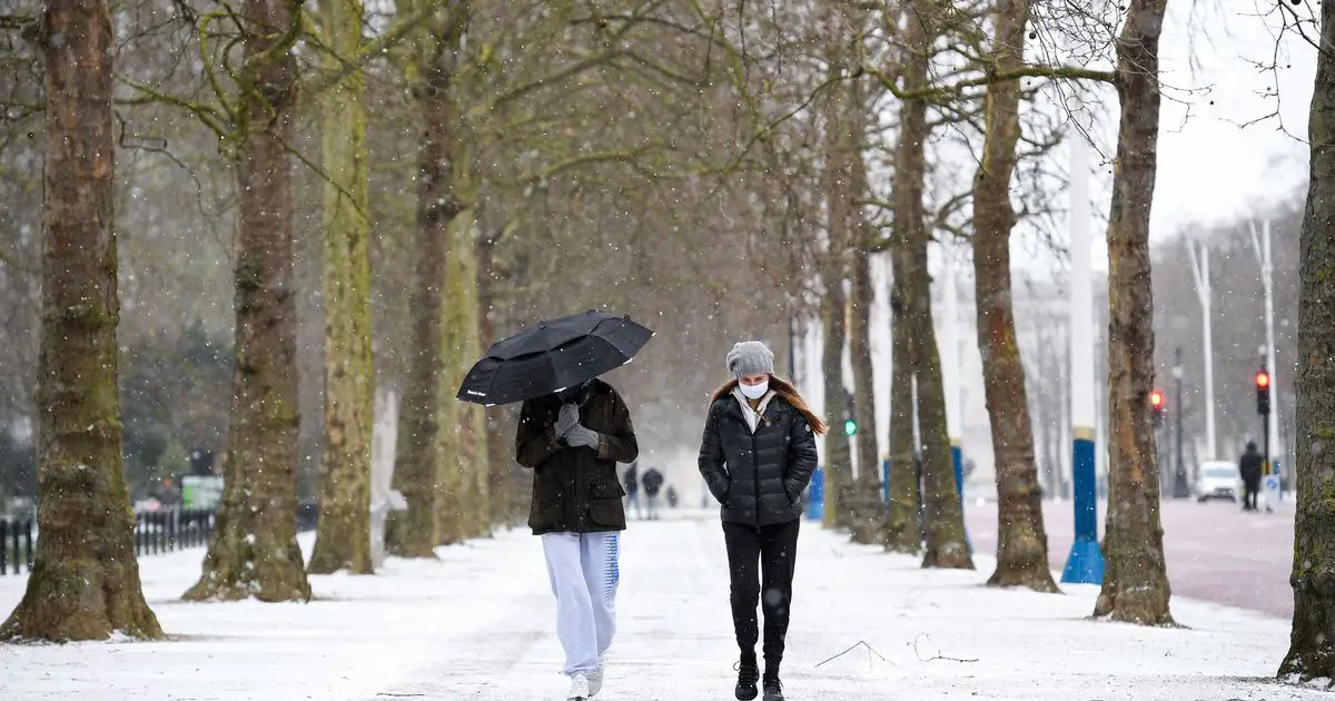 London weather: Met Office's latest forecast predicts snow over Easter weekend